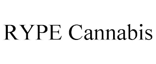 RYPE CANNABIS