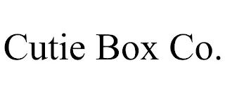 CUTIE BOX CO.