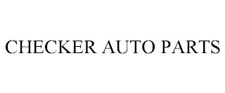 CHECKER AUTO PARTS