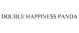 DOUBLE HAPPINESS PANDA