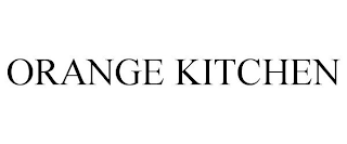 ORANGE KITCHEN