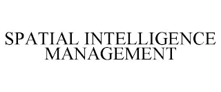 SPATIAL INTELLIGENCE MANAGEMENT