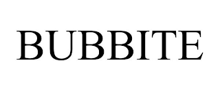 BUBBITE
