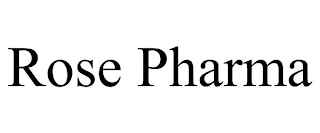 ROSE PHARMA