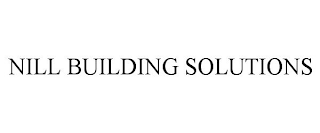 NILL BUILDING SOLUTIONS