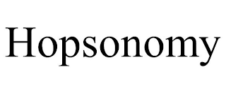 HOPSONOMY