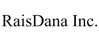 RAISDANA INC.