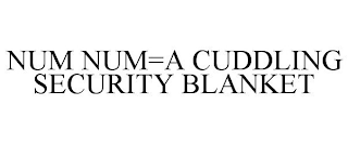 NUM NUM=A CUDDLING SECURITY BLANKET