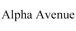 ALPHA AVENUE