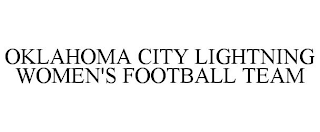 OKLAHOMA CITY LIGHTNING WOMEN'S FOOTBALL TEAM