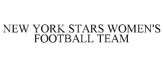 NEW YORK STARS WOMEN'S FOOTBALL TEAM