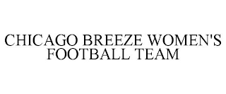 CHICAGO BREEZE WOMEN'S FOOTBALL TEAM