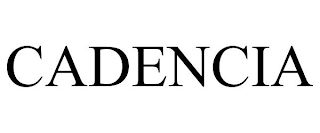 CADENCIA