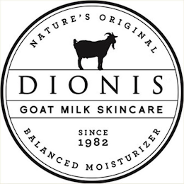 DIONIS GOAT MILK SKINCARE NATURE'S ORIGINAL BALANCED MOISTURIZER SINCE 1982