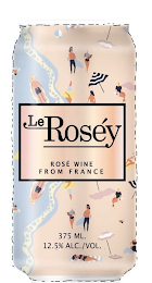 LE ROSÉY ROSE WINE FROM FRANCE 375 ML. 12.5% ALC./VOL.