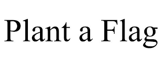 PLANT A FLAG