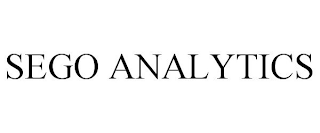 SEGO ANALYTICS