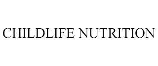 CHILDLIFE NUTRITION