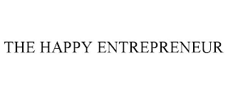 THE HAPPY ENTREPRENEUR