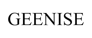 GEENISE