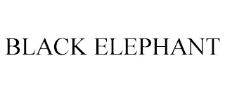 BLACK ELEPHANT