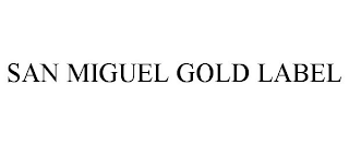 SAN MIGUEL GOLD LABEL