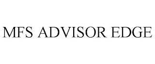 MFS ADVISOR EDGE