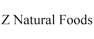 Z NATURAL FOODS