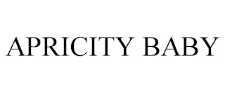 APRICITY BABY