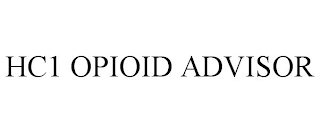 HC1 OPIOID ADVISOR