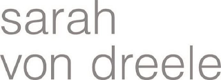 SARAH VON DREELE