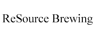 RESOURCE BREWING