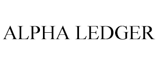 ALPHA LEDGER