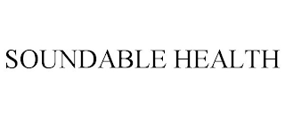 SOUNDABLE HEALTH