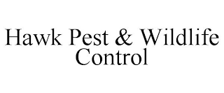 HAWK PEST & WILDLIFE CONTROL