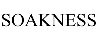 SOAKNESS