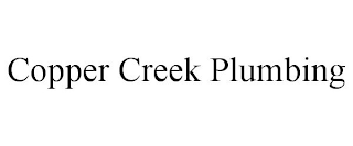 COPPER CREEK PLUMBING