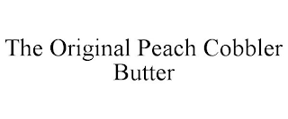 THE ORIGINAL PEACH COBBLER BUTTER