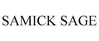 SAMICK SAGE
