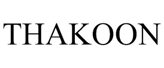 THAKOON