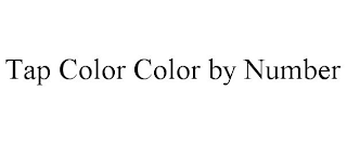 TAP COLOR COLOR BY NUMBER