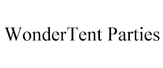 WONDERTENT PARTIES