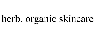 HERB. ORGANIC SKINCARE
