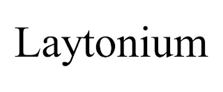 LAYTONIUM