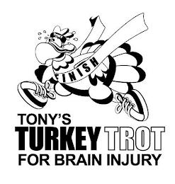 TONY'S TURKEY TROT FOR BRAIN INJURY TONY FINISH