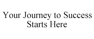 YOUR JOURNEY TO SUCCESS STARTS HERE