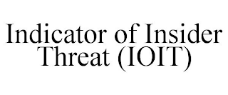 INDICATOR OF INSIDER THREAT (IOIT)