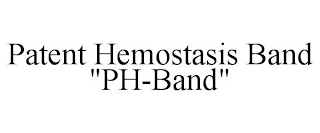 PATENT HEMOSTASIS BAND "PH-BAND"