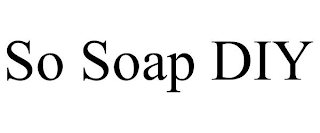 SO SOAP DIY