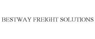 BESTWAY FREIGHT SOLUTIONS